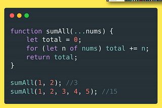 Newer JavaScript Features