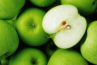 Flawless Skin With Green Apples