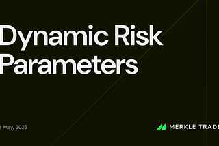 Dynamic Risk Parameters