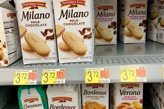Pepperidge Farm cookies