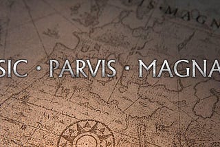 Sic parvis magna