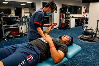 A Day in the Rehab Life with Luis Arraez
