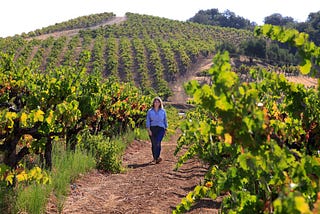 She flew 5,912 miles — for the love of Sonoma