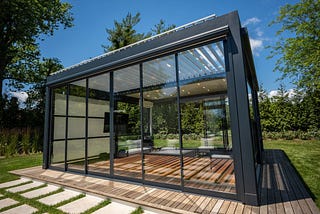 Elevate Your Outdoor Space with a Glass Pergola: A Modern Oasis of Style and Functionality