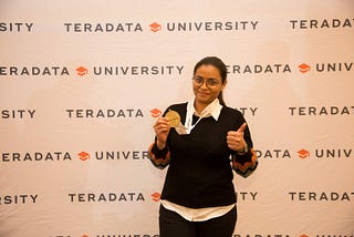 Vijaya Shree Raja Sekaran — Wining moment Teradata Analytics Competition 2019 @Denver, Colorado