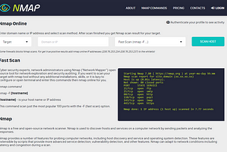 Nmap Online