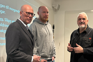 Generaldirektören på besök hos Malmö Yrkeshögskola