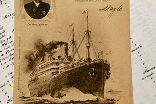 Aboard the SS Phoenicia, May 1897