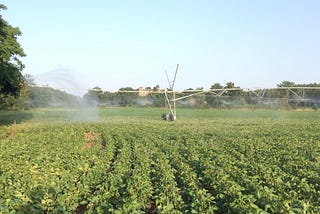 12 months, 3 products, some MRR, and one (irrigation) pivot
