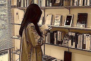 Whispers of the Bookish Heart: A Silent Love Affair in the Library”