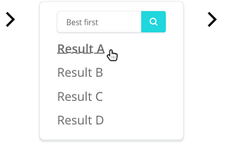 Search redesign: Defining search patterns and models