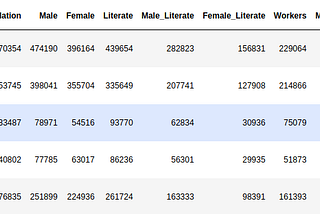 Demographics of Women in India (A data-centric view)