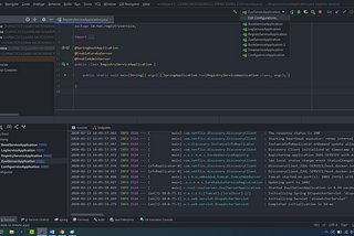 IntelliJ IDEA : Running multiple project (Microservices) in one workspace