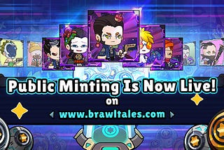 Public Minting is LIVE !