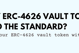 Is my ERC-4626 vault token up to the standard?