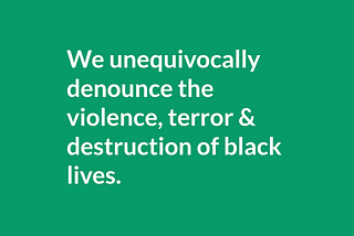 I emailed our team about upholding black lives. I hope you’ll read it too.