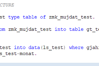 ABAP İÇİN NEW-SYNTAX