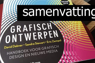 mediavormgeving boek 1 voor de NTI. lesstof samenvatting.