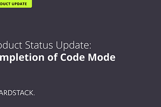 Cardstack Product Update