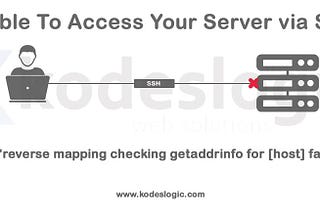 Fix: “reverse mapping checking getaddrinfo” SSH error