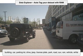 Automatic image tagging using Data Explorer