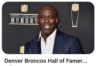 NFL Hall of Famer Terrell Davis’s Recent Flight Experience Reminds Us That Many Still Can’t See…