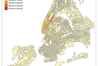 Using linear models/GAMs to predict income per capita from NYC census data