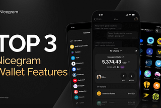 Top 3 Nicegram Wallet Features You Should Actually Use
