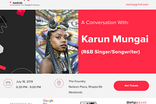 Startup Grind hosts Karun Mungai…