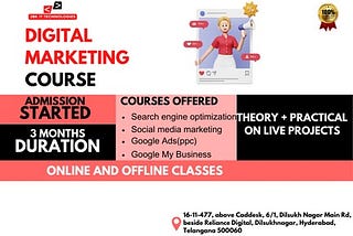 Best Digital Marketing Training Institute In Hyderabad