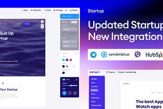 Telegram, Viber, SendInBlue, HubSpot, Google Recaptcha: What’s New in Startup 3.3?