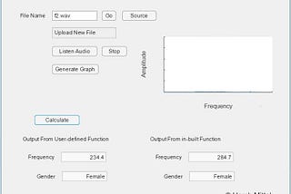 Male Female Voice Recognition