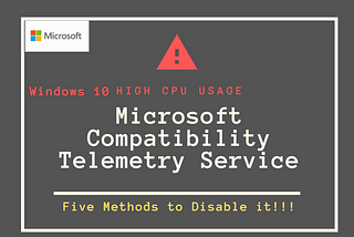 How can I permanently turn off or disable the Microsoft Compatibility Telemetry task to prevent…