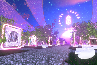 LEAFES Solarpunk Metaverse show & competition opening!