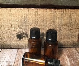 Essential oil bottles are empty at the moment. These may house our Nettle&Hemp Hair Oil for explosive Growth