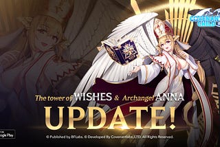 BFLabs’ Covenant Child New Content ‘The Tower of Wishes’ and ‘Archangel Anna’ NFT Character update!