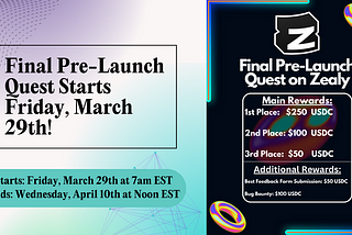 Our Final Pre-Launch Quest Is Now Live