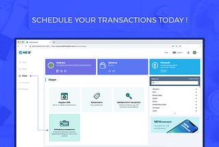 How to Schedule Transactions on MyEtherWallet — Livestream