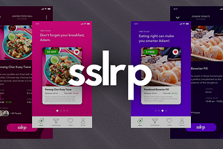 SSLRP Food Deals App