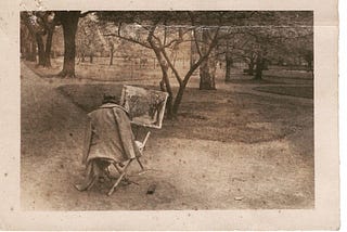 Grandpa’s photo circa 1940s somewhere in France