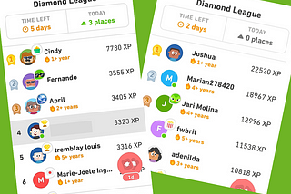 Duolingo hacks for finishing in the Top 3 and some real lessons