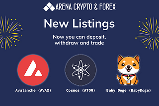 ARENA NEW LISTING