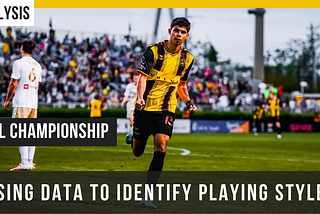Using data to identify playing styles across the USL Championship 2024