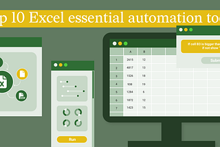 Top 10 Excel Essential Automation Tools