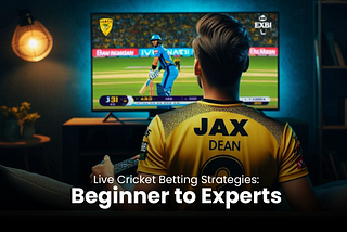Live Cricket Betting Strategies: Beginner to Experts