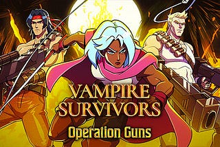 When Worlds Collide: Vampire Survivors Meets Contra