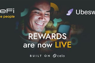Now You Can Earn Rewards on Ubeswap!