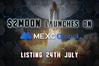 $2MOON is Now Listed on MEXC Exchange! 🚀🌙