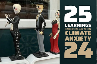 25 learnings that helped me cope with my climate anxiety in 2024