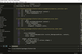 How I code Flutter on Sublime Text.